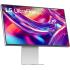 LG 32U990A-S 32" Ultrafine 6K Nano IPS Black Thunderbolt 5 Professional Display HDR 600, Speakers, HDMI 2.1, DisplayPort 2.1, USB-C, Tilt/Height/Pivot Stand, Silver- Ultrafine Monitor